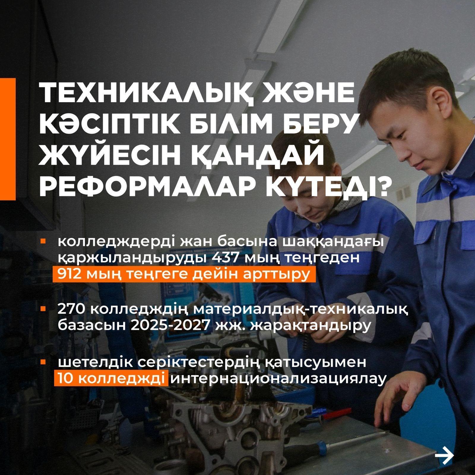 КӘСІПТІК БІЛІМ БЕРУ ЖҮЙЕСІН ҚАНДАЙ РЕФОРМАЛАР КҮТІП ТҰР?                                   КАКИЕ РЕФОРМЫ ЖДУТ СИСТЕМУ ПРОФТЕХНИЧЕСКОГО ОБРАЗОВАНИЯ?