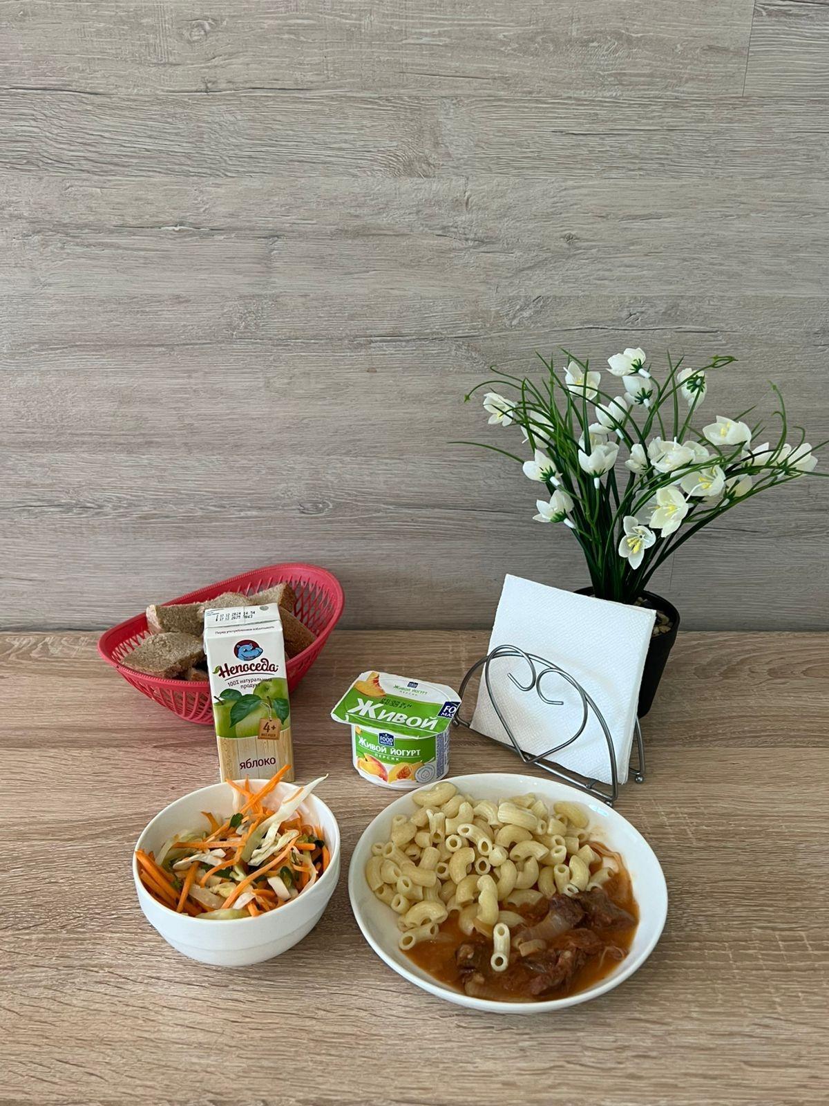 4-апта мәзірі, дүйсенбі Меню 4 неделя, понедельник