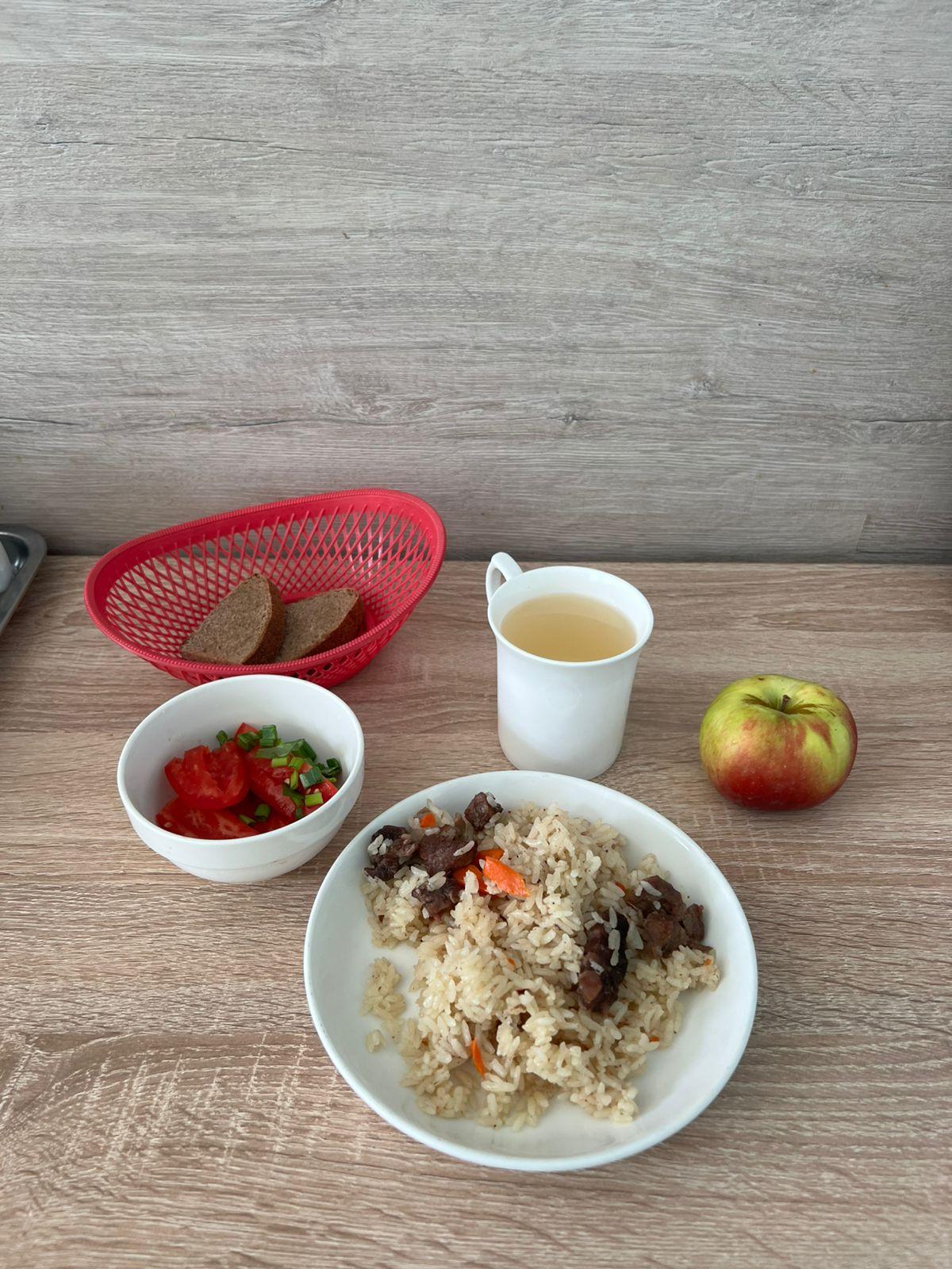 2-апта ас мәзірі, жұма  Меню 2 неделя, пятница