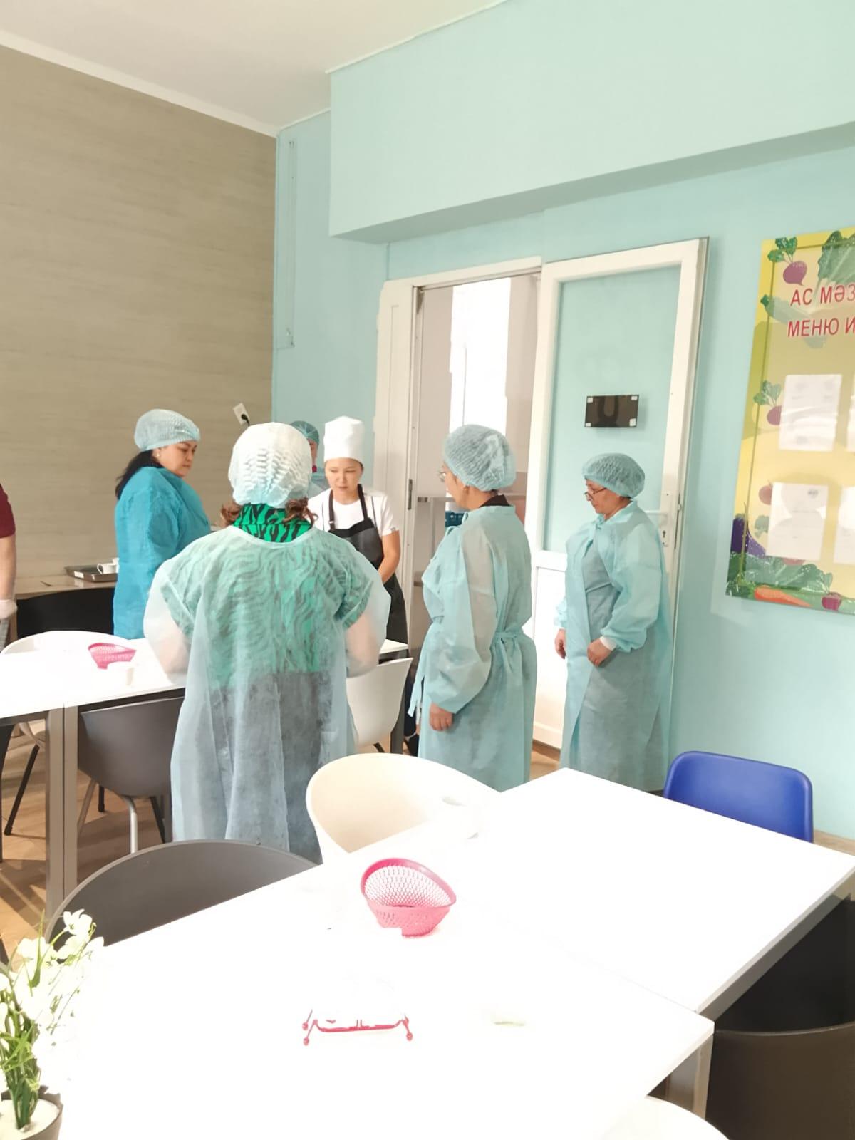 Мектеп асханасын тексеру актісі Акт обследования школьной столовой