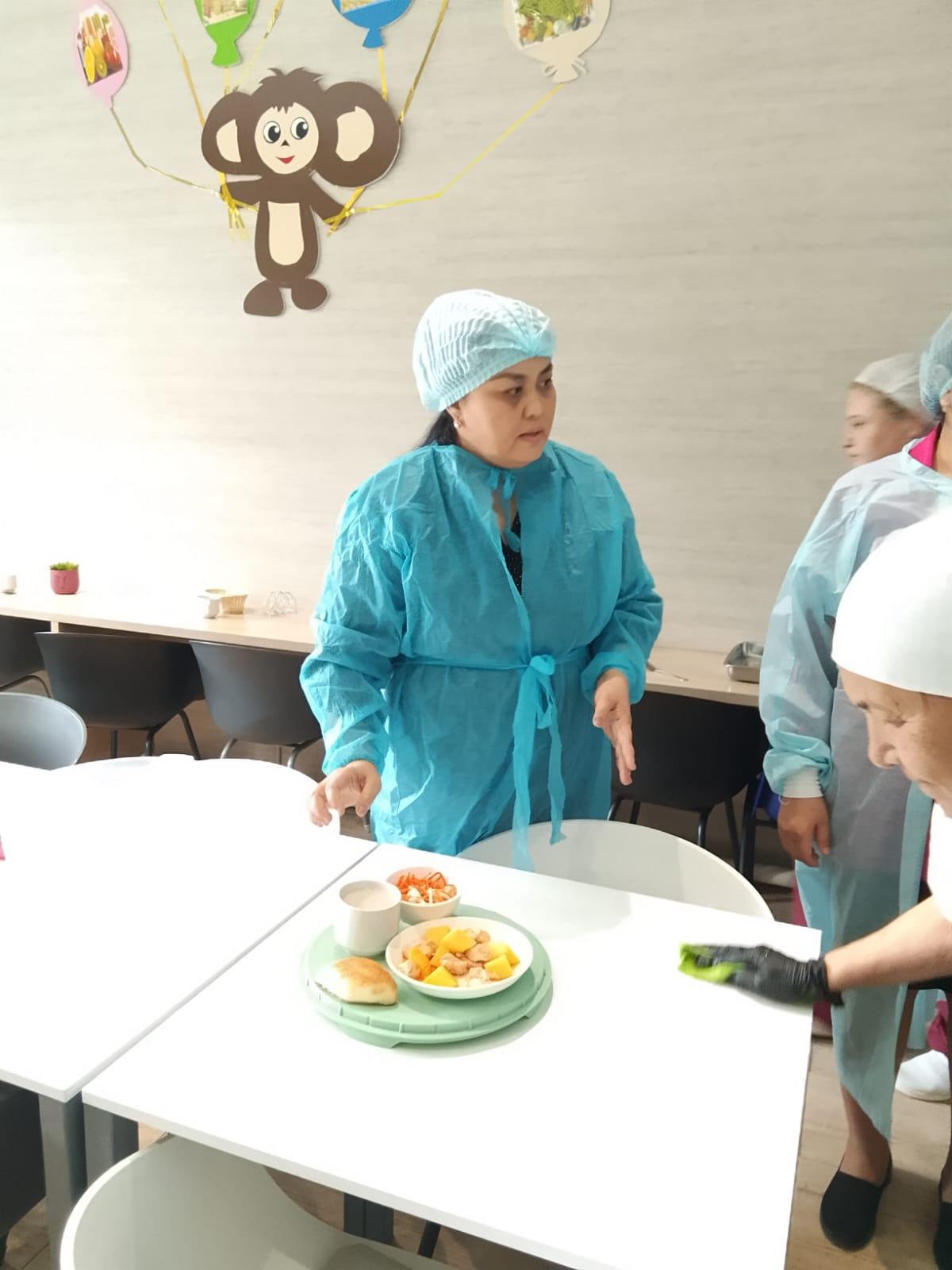 Мектеп асханасын тексеру актісі Акт обследования школьной столовой