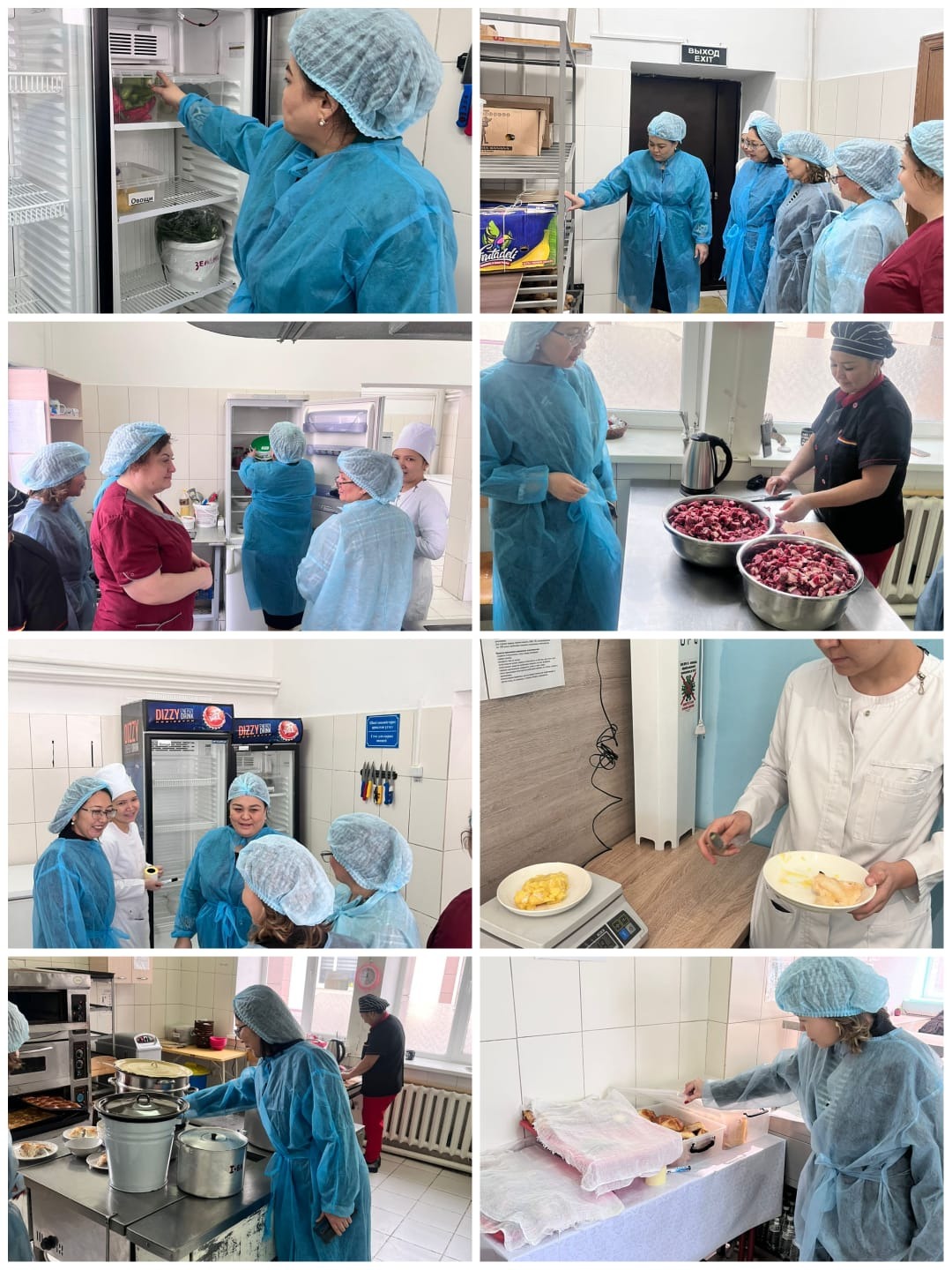 Тамақтану сапасын мониторингілеу жөніндегі мектеп асханасын тексеру актісі. Акт обследования школьной столовой комиссией по мониторингу качества питания