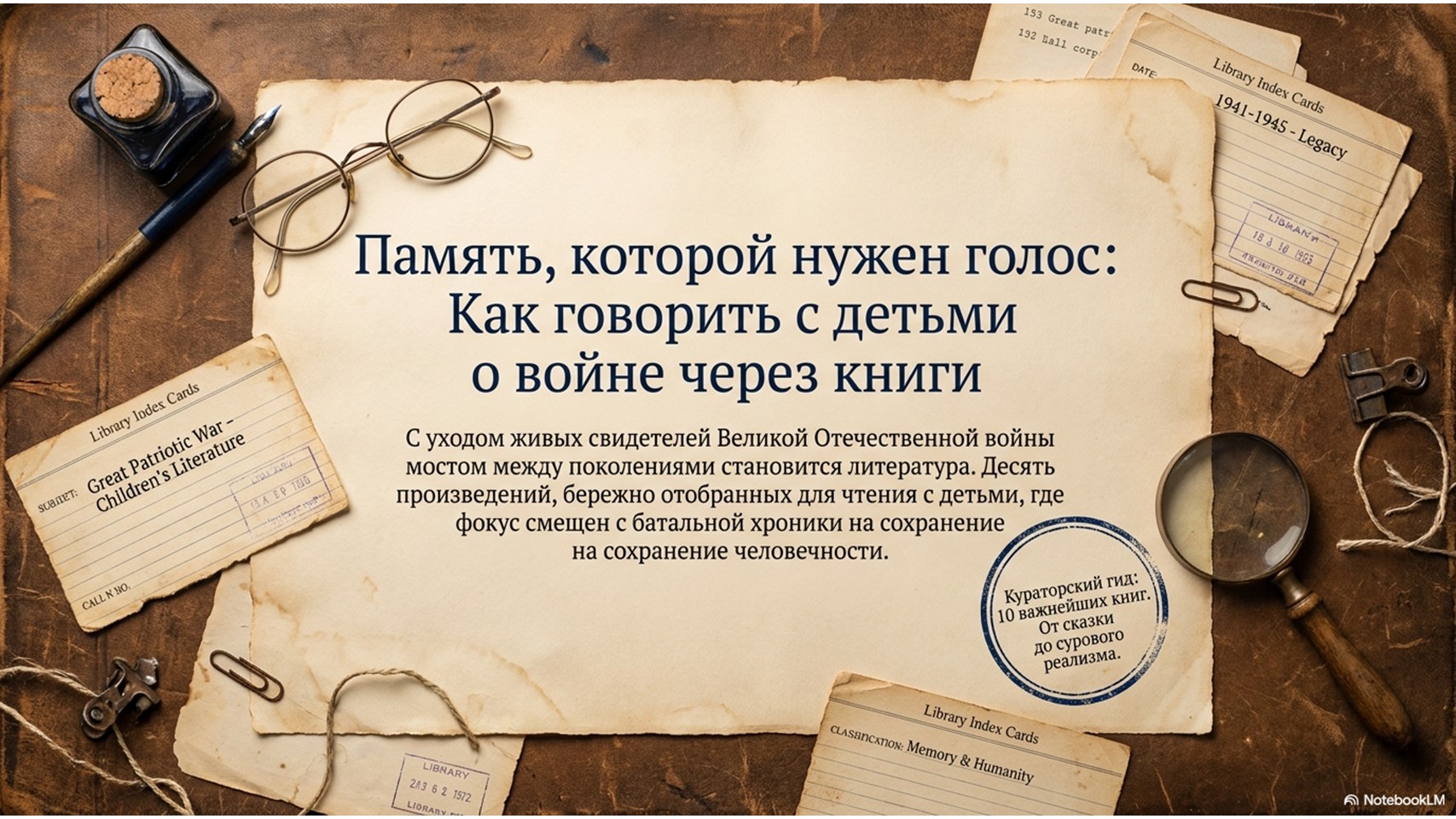 Как говорить с детьми о войне через книги